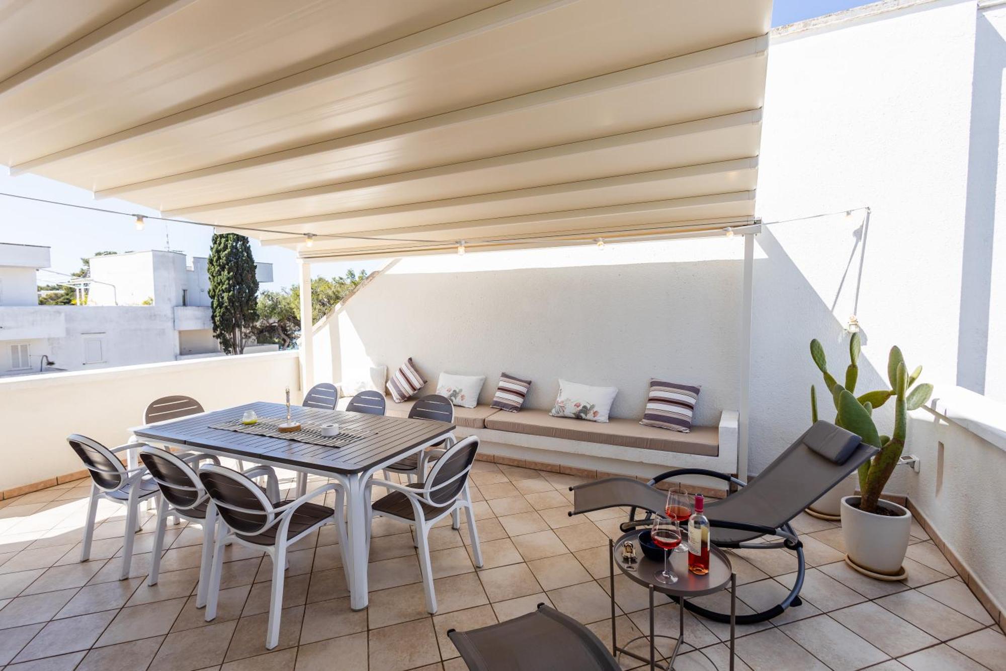 Attico Margherita - La Terrazza Sul Mare Gallipoli Buitenkant foto